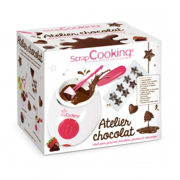 Livraison rapide Coffret Atelier Chocolat Scrapcooking 4