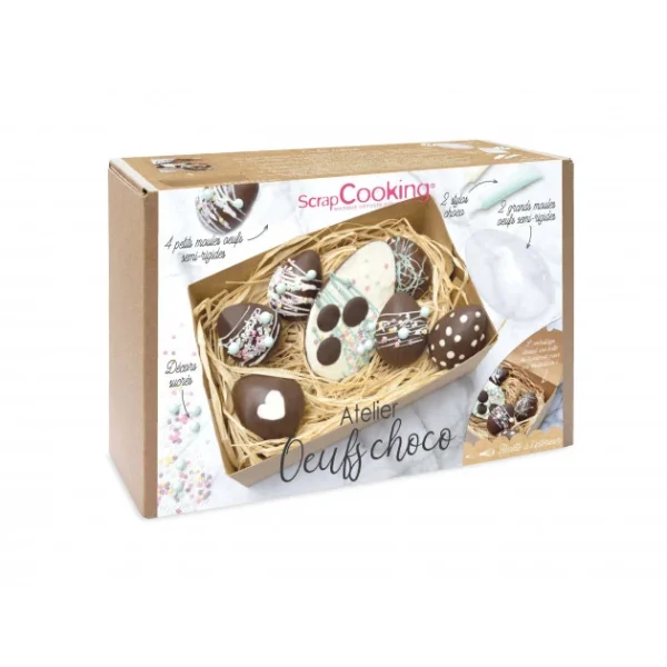 Coffret Atelier Œufs Choco ScrapCooking en ligne vente 1