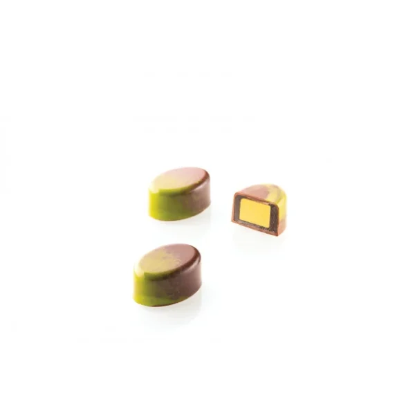 Kit Moule Chocolat Ovale Avec Insert (x24) Chocado Silikomart magasin paris 3