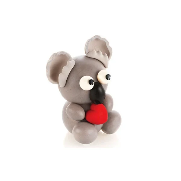 authentiques Kit Moules Chocolat Koala En PVC 15,5 Cm X H 16 Cm (x4) Silikomart Professional 8