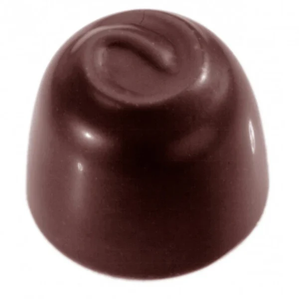 en ligne Moule à Chocolat Rond Motif Tourbillon Polycarbonate Chocolate World 1