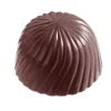 Moule Bonbon Chocolat Rond Strié (x24) Chocolate World pas cher 5