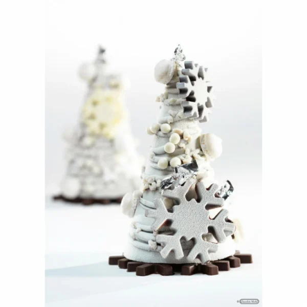 Moule Chocolat 5 Flocons Chocolate World Nouvelle Collection 4