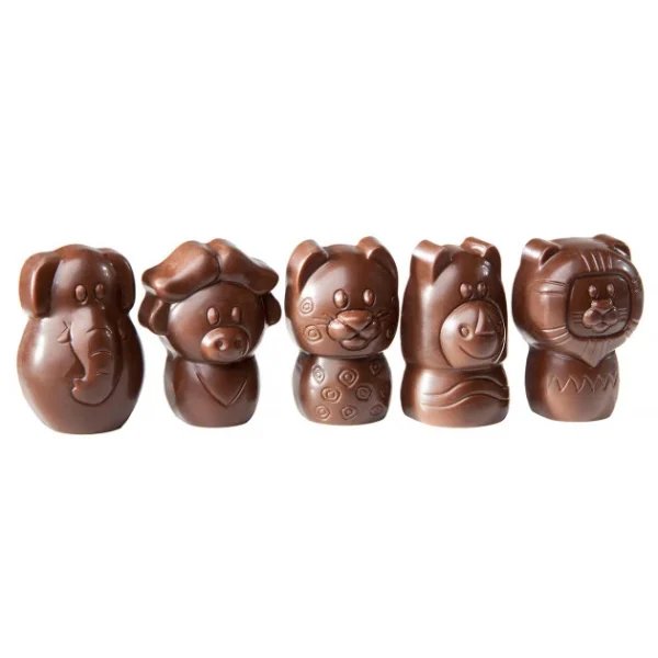boutique en france Moule Chocolat Animaux Savane 38,5 Mm (x15) Chocolate World 1