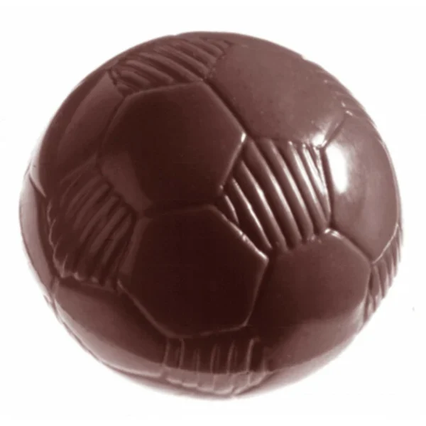 Moule Chocolat Ballon De Foot Ø 2,6 Cm X H 1,3 Cm (x32) Chocolate World qualité supérieure 1