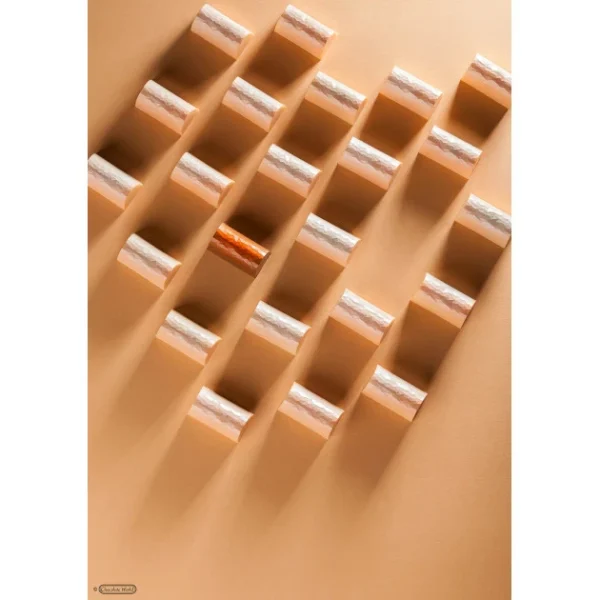 Boutique officielle Moule Chocolat Bûche à Facettes 3,6 X 2 Cm (x24) Chocolate World 3