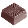 Moule Chocolat Carré Strié (x32) Chocolate World livraison la plus rapide 5