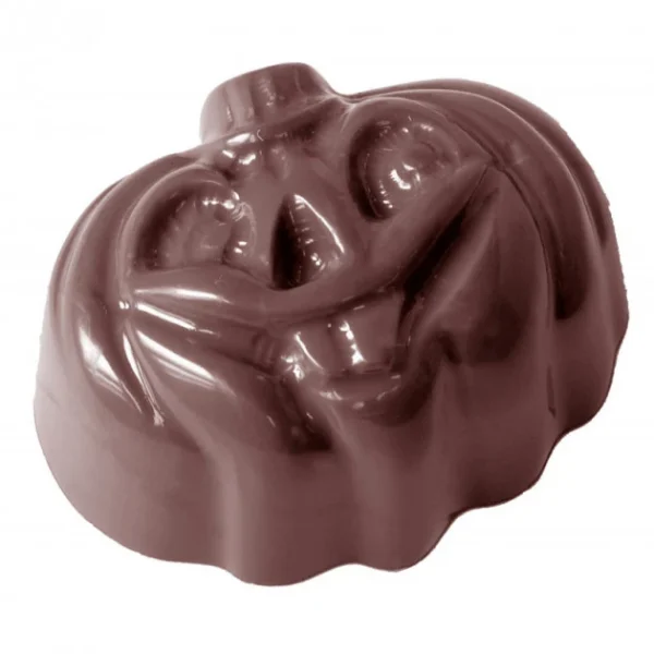 nouveau produit Moule Chocolat Citrouille 35x29mm (x24) Chocolate World 1