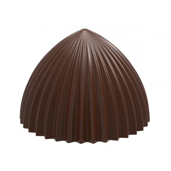 offre spéciale Moule Chocolat Demi Sphère Plissée 46,5 Mm (x10) Chocolate World 1