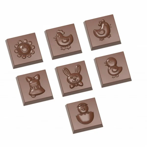 Moule Chocolat Friture De Pâques 3,1 Cm (x21) Chocolate World acheter en ligne 1
