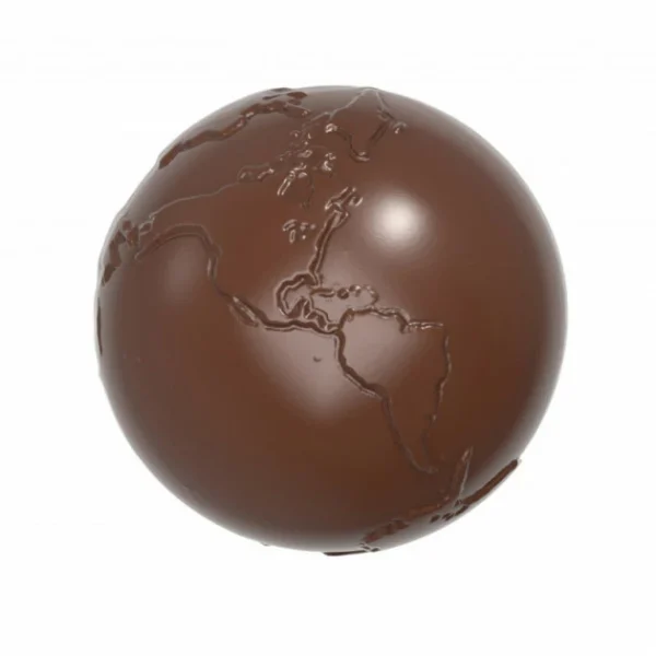 Moule Chocolat Globe Terrestre Ø 50 Mm (x8) Chocolate World Couleurs variées 4