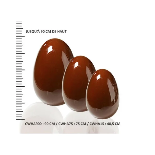 Acheter Moule Chocolat Oeuf Géant 40,5 Cm (x1) Chocolate World 3