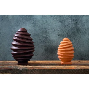 grande promotion Moule Chocolat Oeuf Pagoda 13,7 X 13,7 Cm X H 21,2 Cm (x2) Pavoni 7