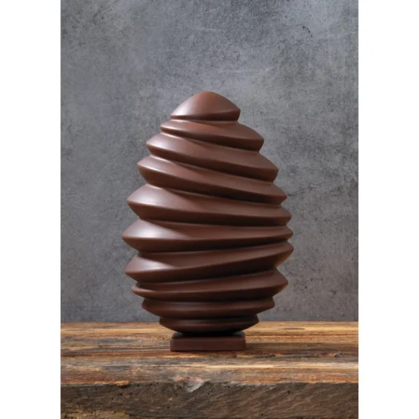grande promotion Moule Chocolat Oeuf Pagoda 13,7 X 13,7 Cm X H 21,2 Cm (x2) Pavoni 1