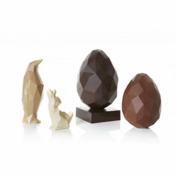 authentiques Moule Chocolat Ours Origami 18 Cm Barry 3