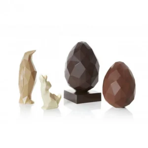 fashion pas cher Moule Chocolat Pingouin Origami 18 Cm (x2) Barry 9