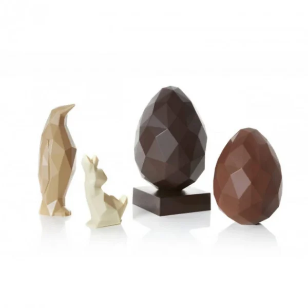fashion pas cher Moule Chocolat Pingouin Origami 18 Cm (x2) Barry 4