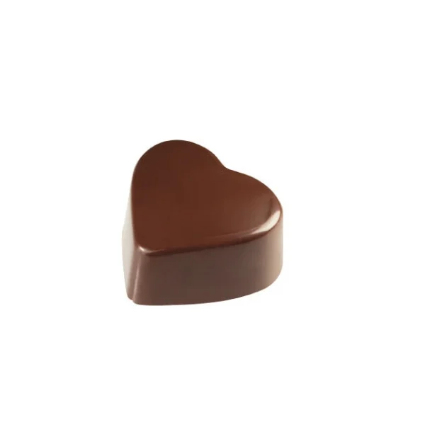 vente luxe pas cher Moule Chocolat Polycarbonate Praline Cœur 2,5 X 2,8 X H 1,6 Cm (x24) Pavoni 1