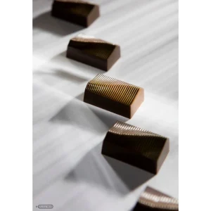 Moule Chocolat Rectangle Plissé 35mm (x24) Chocolate World magasin 6
