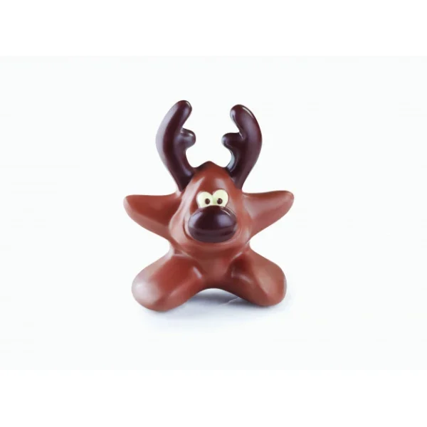 a Prix Discount Moule Chocolat Renne 14,5 X 9 Cm X H 17,5 Cm (x2) Pavoni 1