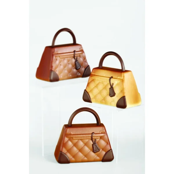 Moule Chocolat Sac à Main 16,5 X 8 Cm X H 16 Cm (x2) Pavoni des prix incroyables 1
