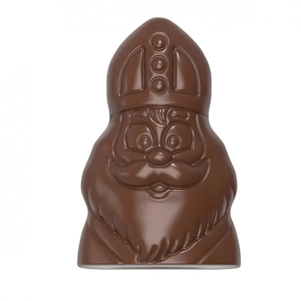 Satisfait ou Remboursé Moule Chocolat Saint Nicolas 9,1 X 5,9 Cm (x4) Chocolate World 1