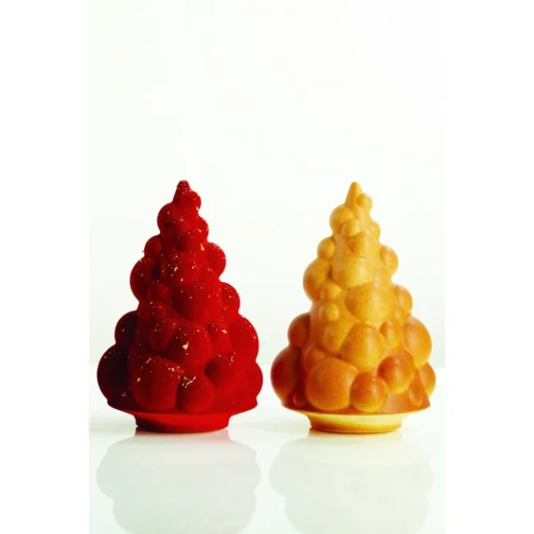 grande surprise Moule Chocolat Sapin De Noël Ampolla Ø 13,5 X H 20 Cm (x1) Pavoni 1