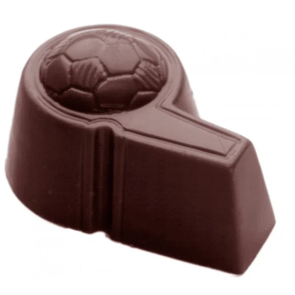 grossiste en ligne Moule Chocolat Sifflet 3,9 X 2,7 Cm X H 1,9 Cm (x24) Chocolate World 1