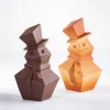marques de renommée Moule Chocolat Snowman 12,5 X 12,1 X H 20 Cm (x2) Pavoni 7