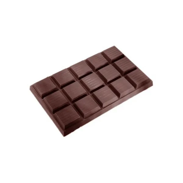 aux meilleurs prix Moule Chocolat Tablette 15 Carrés (x1) Polycarbonate Chocolate World 1