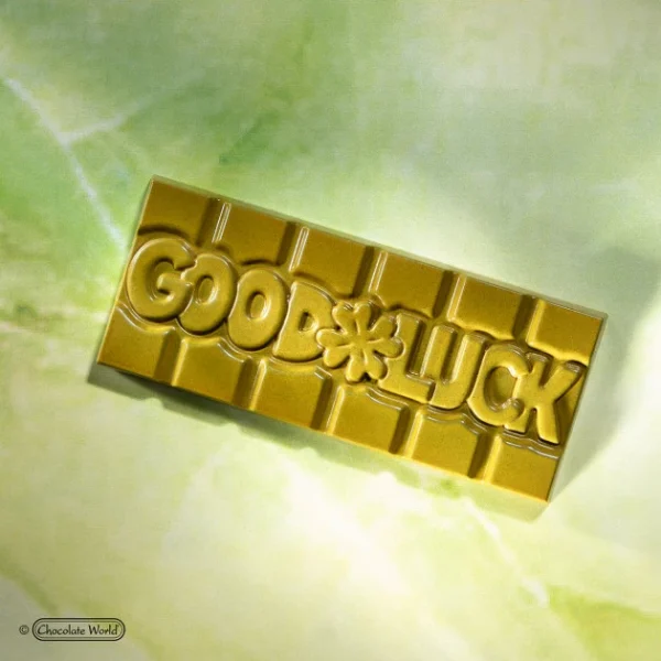 Moule Chocolat Tablette Good Luck (x4) Chocolate World vente chaude 5