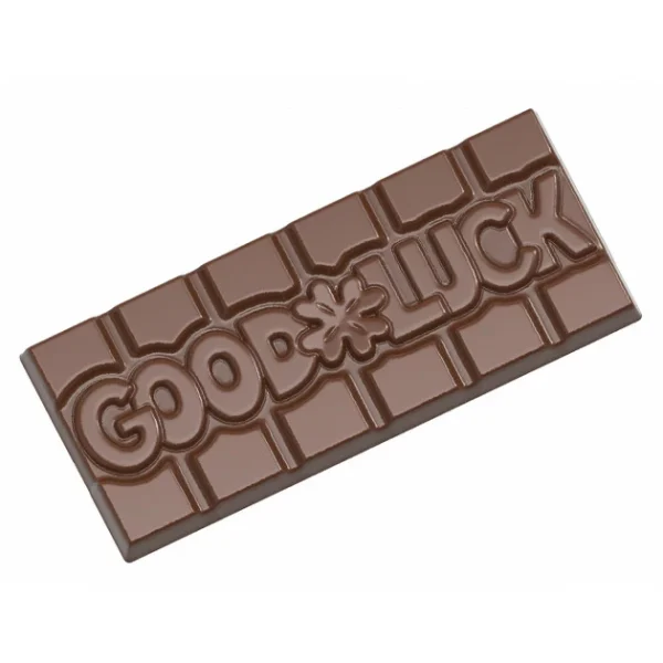Moule Chocolat Tablette Good Luck (x4) Chocolate World vente chaude 1