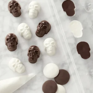 grossiste en ligne Moule Chocolat Tête De Mort Wilton 9