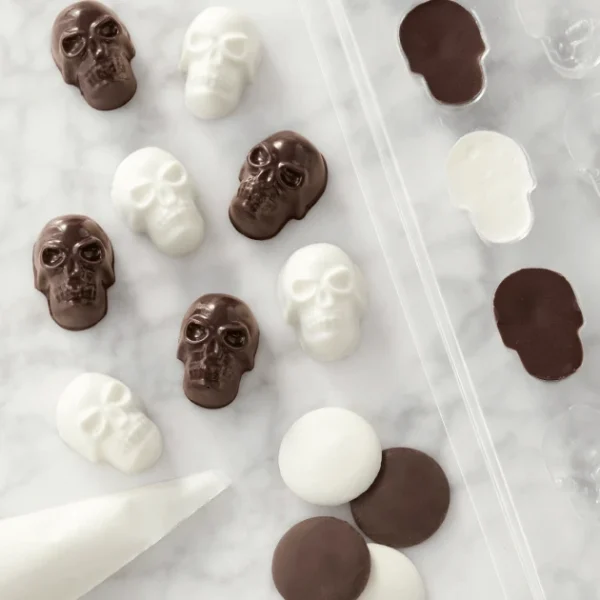 grossiste en ligne Moule Chocolat Tête De Mort Wilton 4