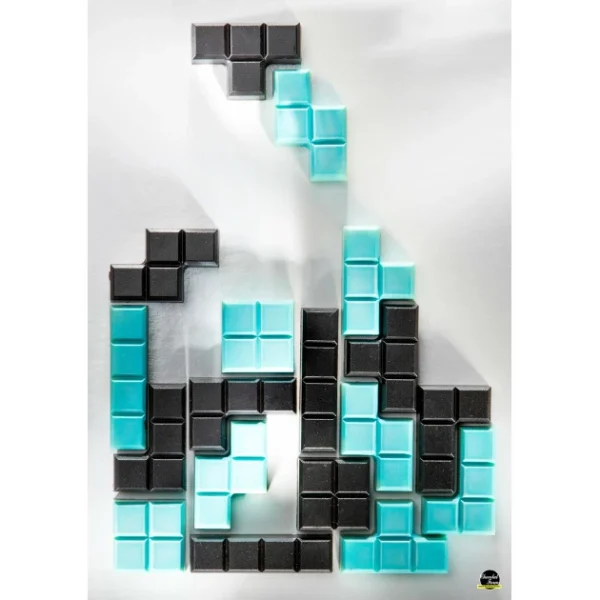Moule Chocolat Tetromino (x14) Chocolat Form Couleurs variées 3