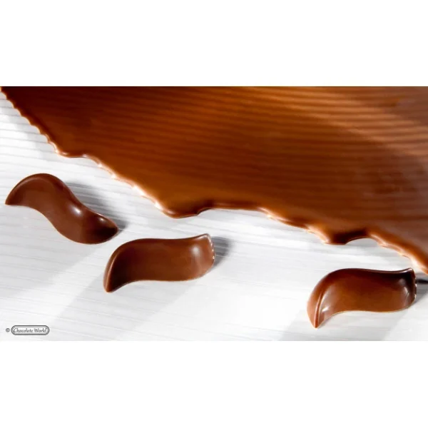 Authenticité garantie Moule Chocolat Vague 5 X 2,5 Cm (x21) Chocolate World 5