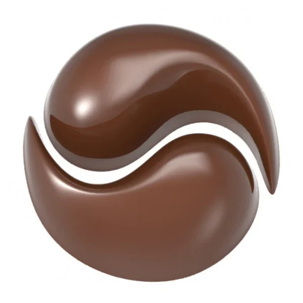 aux meilleurs prix Moule Chocolat Virgule (x21) Chocolate World 3