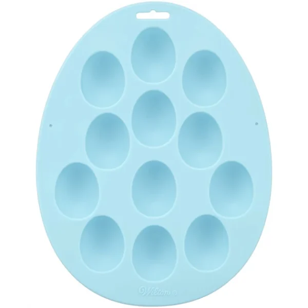 Retour gratuit en magasin. Moule Silicone Demi-œuf 12 Cavités Wilton 3