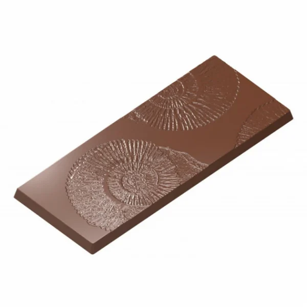 Acheter Maintenant Moule Tablette Chocolat Fossile 117x48mm (x4) Chocolate World 1
