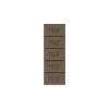 Moule Tablette De Chocolat 5x10g (x6) Pop Chocolat mode 13