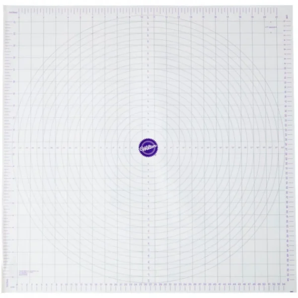 l'unique style Tapis De Pâtisserie Avec Marquages 59×60 Cm Wilton 1